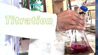 How to do acid and base titration Prakash Chettri class 12 neb [upl. by Artinak248]