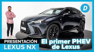 Lexus NX 450h 2022  Toma de contacto  Review en español  Diariomotor [upl. by Oinoitna]