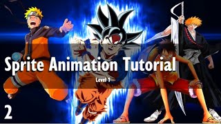 Sprite Animation Tutorial 2019  Start up Part 2 [upl. by Akenahc]