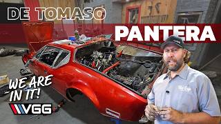 De Tomaso Pantera Stored For 33 YEARS Will This GARAGE FIND Run Again [upl. by Aihtniroc640]