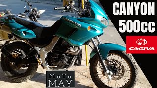 Cagiva canyon 500cc │ Uma Italiana quotposudaquot  Achei pela pista [upl. by Kenzie]