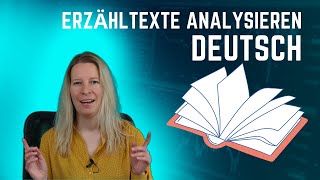 Erzähltexte analysieren  Deutsch Oberstufe Abitur [upl. by Eyar]