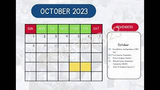 School Calendar 2023 2024 DepEd1 [upl. by Leseil272]