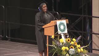 Watch Latora Parnell perform The National Anthem at the 2023 Penn Foster Group Graduation Ceremony🎤🎓 [upl. by Tryck]