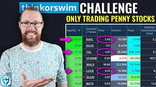 How to Trade Penny Stocks 💥 DAY 6  Small Account Challenge [upl. by Ecitsuj564]