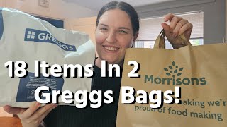 Too Good To Go Haul ☆ Greggs amp Morrisons Daily ☆ Magic Bags [upl. by Jarin]