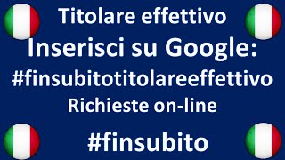 Titolare effettivo come fare le sanzioni per le omissioni finsubitotitolareeffettivo finsubit [upl. by Accisej]