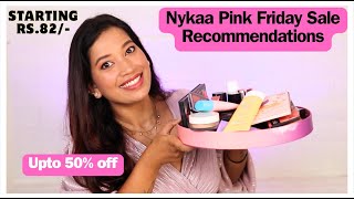 Nykaa Pink Friday Sale Recommendations I Makeup I Skincare I Haircare I Starting Rs82 [upl. by Rise469]