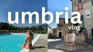 UMBRIA VLOG Is it better than Tuscany  4 chilled days in Umbria [upl. by Anelej666]