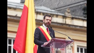 Ceremonia de posesión Alcalde Mayor de Bogotá Carlos Fernando Galán [upl. by Fougere607]