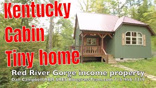 Cabin vacation home rental house for sale Red River Gorge Kentucky KY [upl. by Jacey]