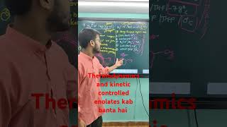 Condition for thermodynamics and kinetically controlled enolates [upl. by Rushing]