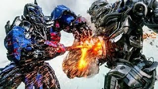 Transformers 4 optimus prime vs galvatron amp lockdown fight scence in hindi [upl. by Rodama366]