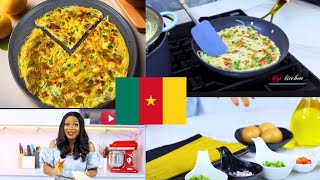 I AM COOKING CAMEROONIAN FOOD TODAY  SPAGHETTI OMELETTE AFRICAN FOOD [upl. by Mahoney]