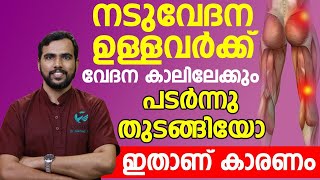 നടുവേദന ഉള്ളവർക്ക് വേദന കാലിലേക്കും പടർന്നു തുടങ്ങുന്നതിന് കാരണം ഇതാണ്   Healthy tips [upl. by Marlea148]