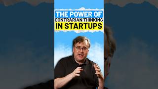 The power of contrarian thinking in startups [upl. by Ellierim]