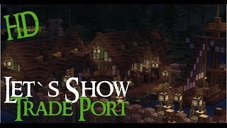 Minecraft Medieval Trade Port HD [upl. by Hsakaa343]