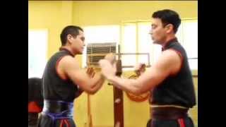 Wing Chun Chain Punches  Training with Deflections [upl. by Nyssa]