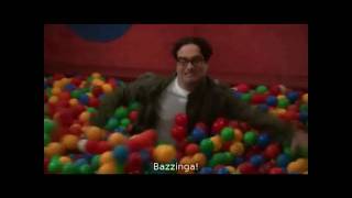 Sheldon Bazinga in the BallPit  FULL scene [upl. by Roer785]