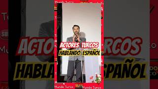 Actores Turcos 🇹🇷 hablando Español  premios Viña de Oro [upl. by Nanda]