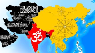 The Biggest Religion In Each Country [upl. by Wolsky116]