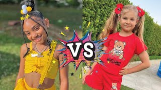 Khalani Simon Lani Love VS Kids Diana Show TRANSFORMATION 🔥 From Baby to 8 Years Old 2023 [upl. by Ynabe]