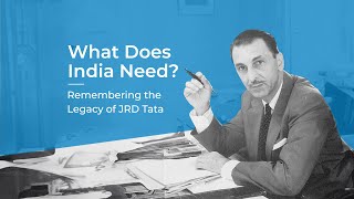 Tata Steel  What Does India Need  JRD Tata [upl. by Airolg]