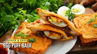 ఎగ్ పఫ్ లాంటి రుచితో ఎగ్ బ్రెడ్ బజ్జి  Egg Puff Bajji  Egg Bread Bajji Recipe  Evening Snacks [upl. by Rednave]