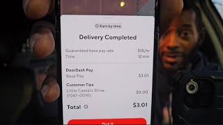 DoorDash Driver CONFRONTS NO TIP CUSTOMER [upl. by Kin296]