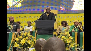 President Cyril Ramaphosa Addresses ANC KZN Elective Conference [upl. by Volney]