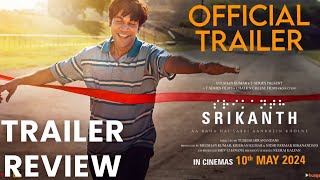 Uncovering Secrets of SRIKANTH Trailer  Rajkummar Rao  Jyotika [upl. by Nangatrad]