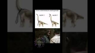 Como o brontossauro usaria uma gravata 🦕👔 meme briga discussão humor dinosaurs [upl. by Aramaj]