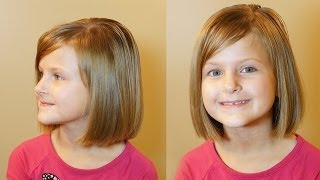 Salon Cut  Long to Bob Haircut [upl. by Anrehs333]