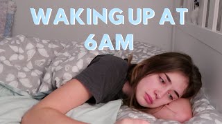 WAKING UP AT 6AM EVERYDAY I Tried To Fix My Sleeping Pattern In 1 Week [upl. by Eta]