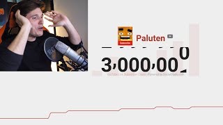 Paluten 3 Millionen Abonnenten LIVE REACTION [upl. by Nuahsed]