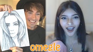 DRAWING PEOPLE ON OMEGLE 3 [upl. by Oneladgam]