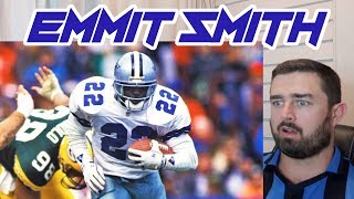 Rugby Fan Reacts to EMMITT SMITH NFL Career Highlights [upl. by Latea]