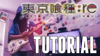 TUTORIAL Tokyo Ghoulre OP  Asphyxia  東京喰種re OP [upl. by Belter163]