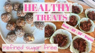 HEALTHY TREATS II Refined sugar free DF GF amp vegan  what keeps me motivated [upl. by Mommy]