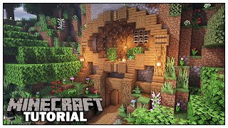 Minecraft MOUNTAIN HOUSE TUTORIAL How to Build [upl. by Adelaja634]