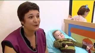 Echiré 79 une crèche qui accueille les enfants handicapés [upl. by Ecnedac]