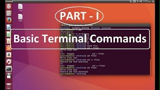 Basic Terminal Commands in Linux Ubuntu  Ubuntu tutorial for Beignners [upl. by Markiv327]