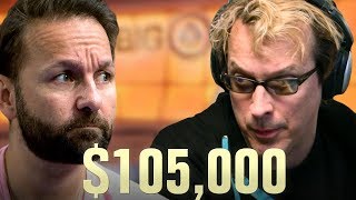 Daniel Negreanu BLOWS Phil Laaks MIND  High Stakes Poker Cash Game [upl. by Einaej]