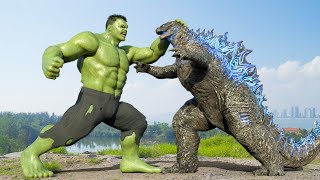 Hulk vs Godzilla New Movie 2024  Transformers Dark of The Moon  Paramount Pictures HD [upl. by Klina990]