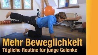 Training für mehr Beweglichkeit junge Gelenke gesunder Rücken  12 Minuten [upl. by Fidelity464]