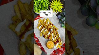 trending crispy long fries easy recipe youtubeshorts shortvideo shorts short ytshorts youtube [upl. by Jammie]