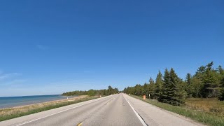 Lake Michigan Peaking Through The Trees [upl. by Notanhoj829]