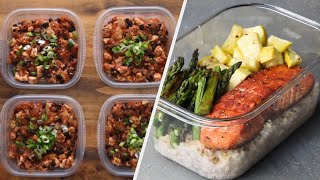 5 Easy amp Healthy Meal Prep Recipes [upl. by Arahas471]