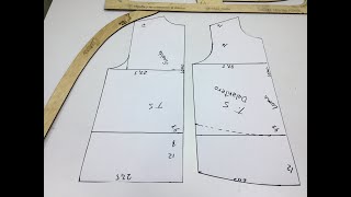 ¡¡¡TALLER DE COSTURA PARA PRINCIPIANTES PATRONAJE DE BLUSA BASE TALLA S [upl. by Geerts]