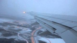 First 2012 morning flight from Oslo to Evenes with SAS B737800 FULL FLIGHT HD [upl. by Jacquet]